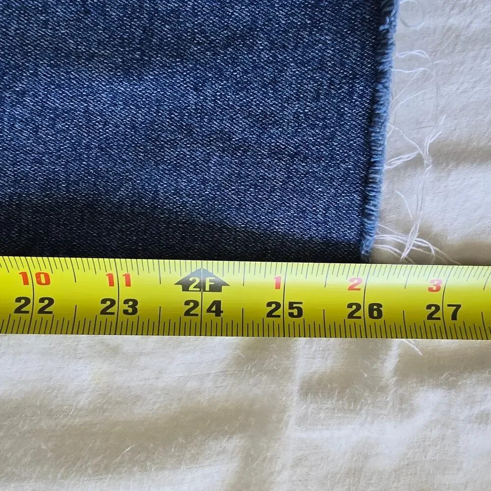 J, Crew Curvy Essential Straight Jeans Stretch Size 27 Cropped Classic Comfort - Picture 10 of 10